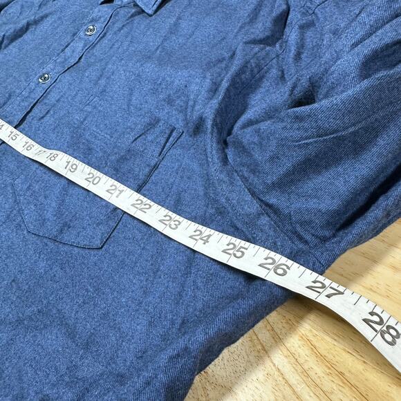 Rodd & Gunn Albini Italian Fabric Navy Blue Button Down Shirt Men's Size 3XL NWT - Picture 10 of 11